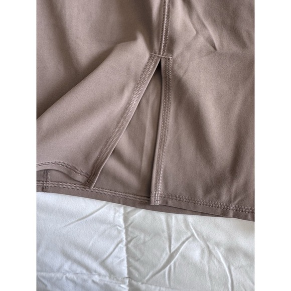 Lululemon Nulu Slim-Fit High-Rise Skirt, TPTC, Size 4, Brown Taupe Stretchy NWT - Picture 7 of 12